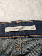 Women Levi’s 715 Dark Blue Bootcut W31 L32 (EU 40/L) Jeans