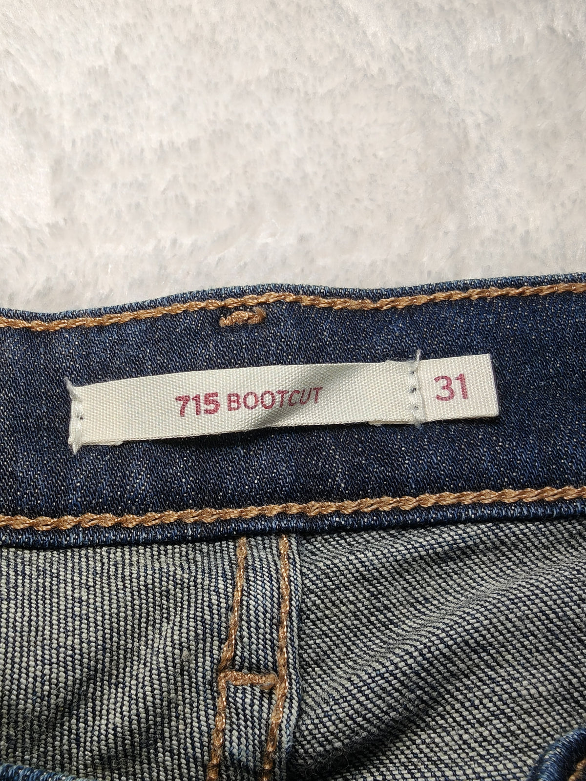 Women Levi’s 715 Dark Blue Bootcut W31 L32 (EU 40/L) Jeans