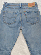 Men Levi’s 508 Light Blue Tapered W32 L30 Jeans