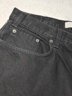 Men Gap Easy Fit Black Relaxed Straight W36 L32 Jeans