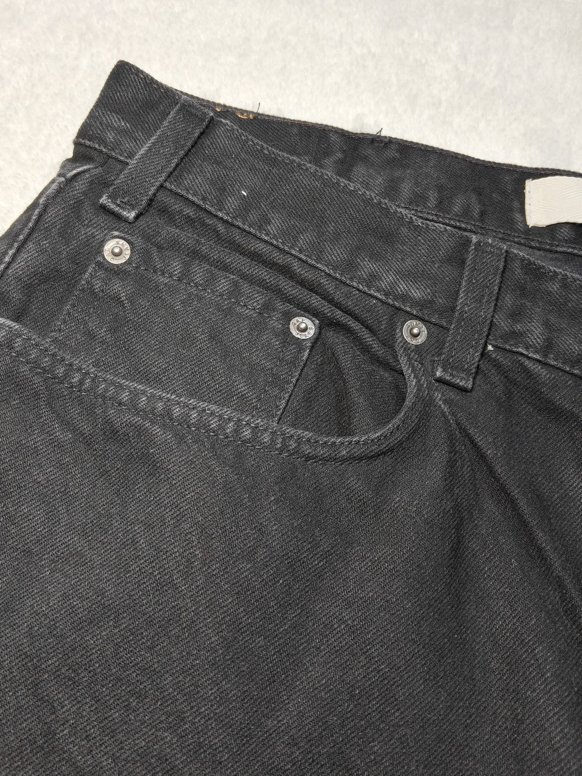 Men Gap Easy Fit Black Relaxed Straight W36 L32 Jeans