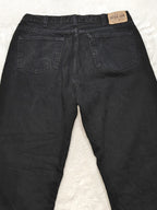 Men Gap Easy Fit Black Relaxed Straight W36 L32 Jeans