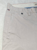 Men Tommy Hilfiger Ferry Beige Slim Chino W34 L32 Pants