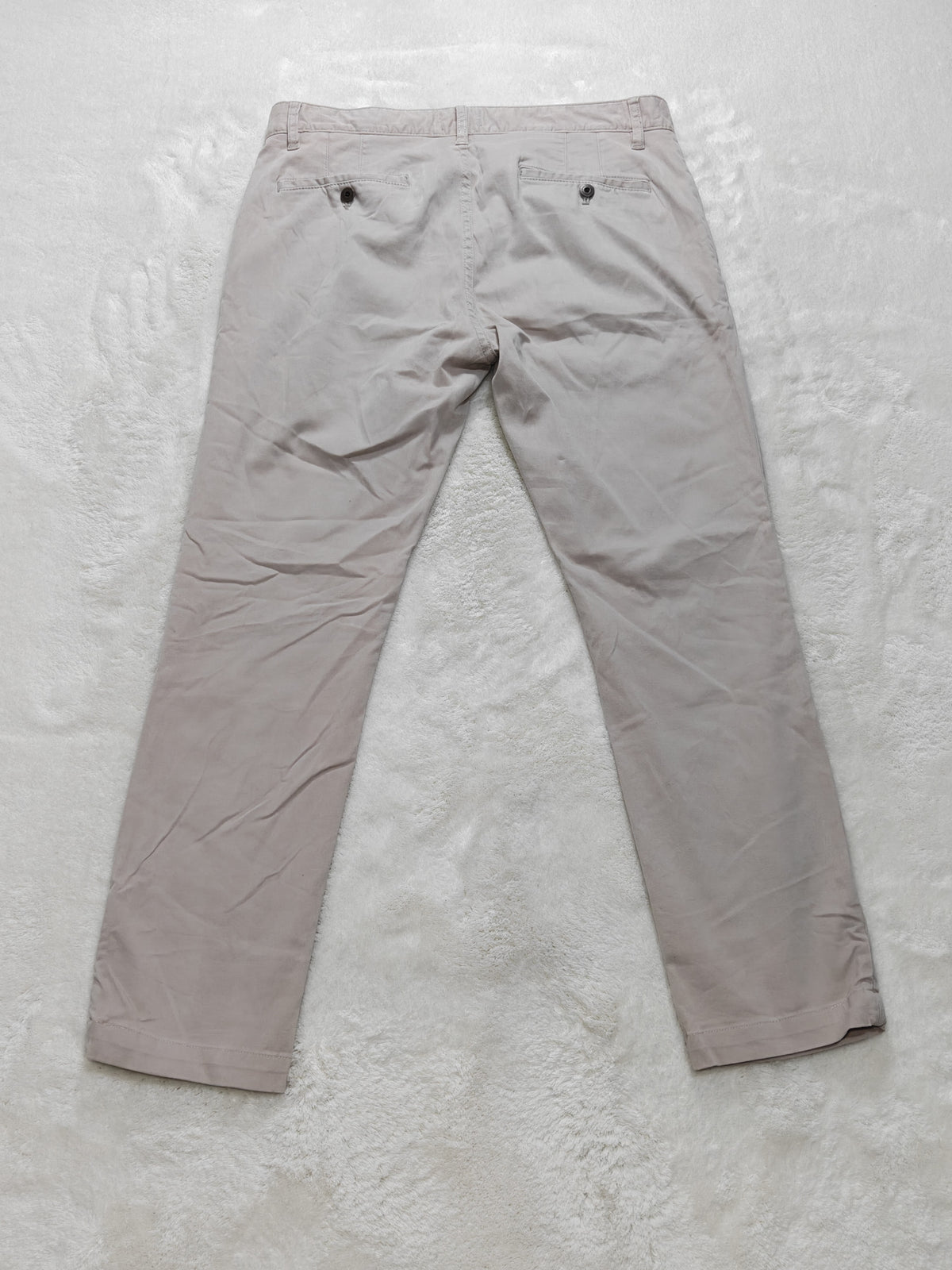 Men Tommy Hilfiger Ferry Beige Slim Chino W34 L32 Pants