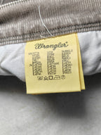 Men Wrangler Texas Stretch 33EC05 Faded Charcoal Grey Corduroy W40 L28 Pants