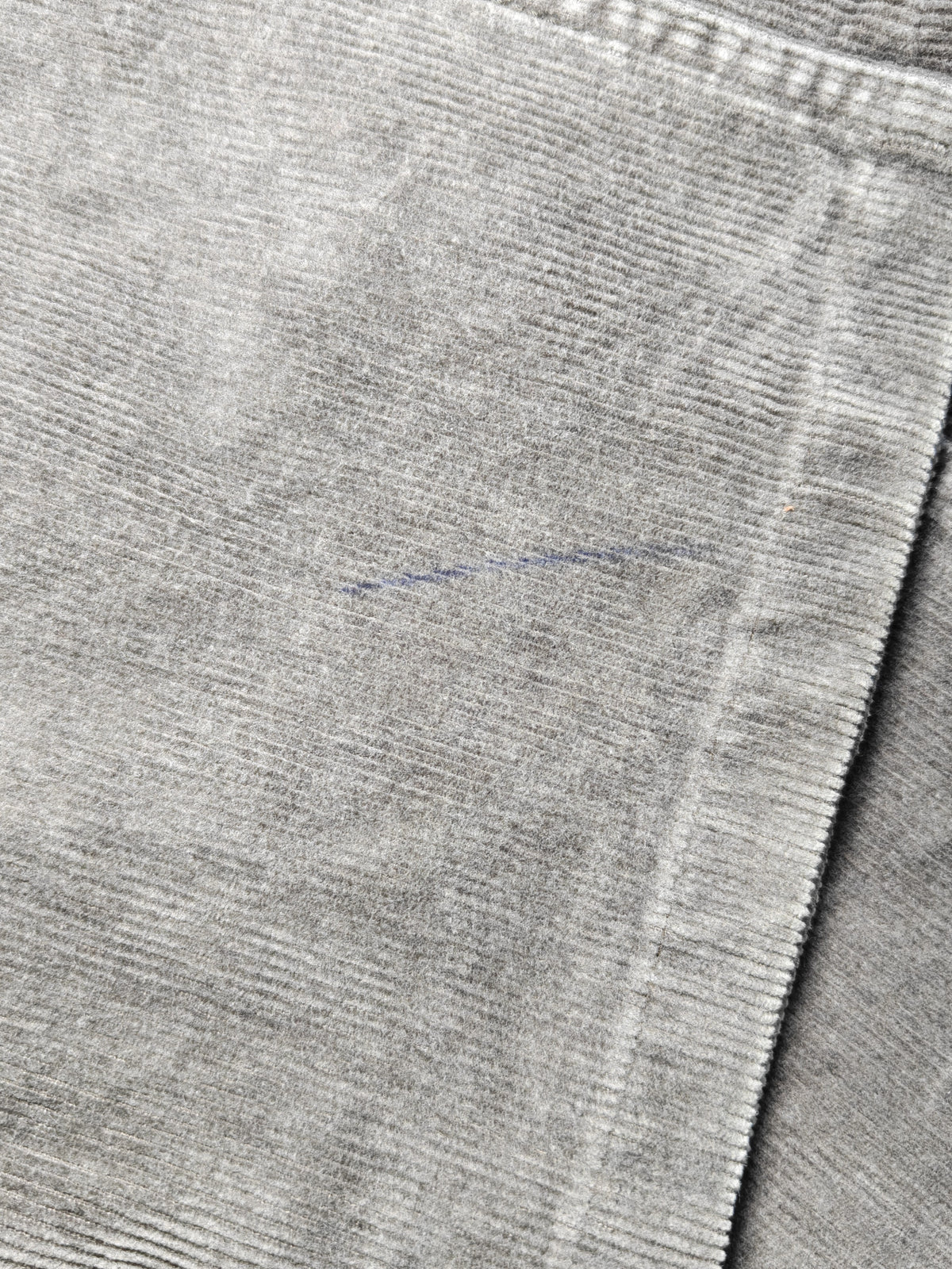Men Wrangler Texas Stretch 33EC05 Faded Charcoal Grey Corduroy W40 L28 Pants