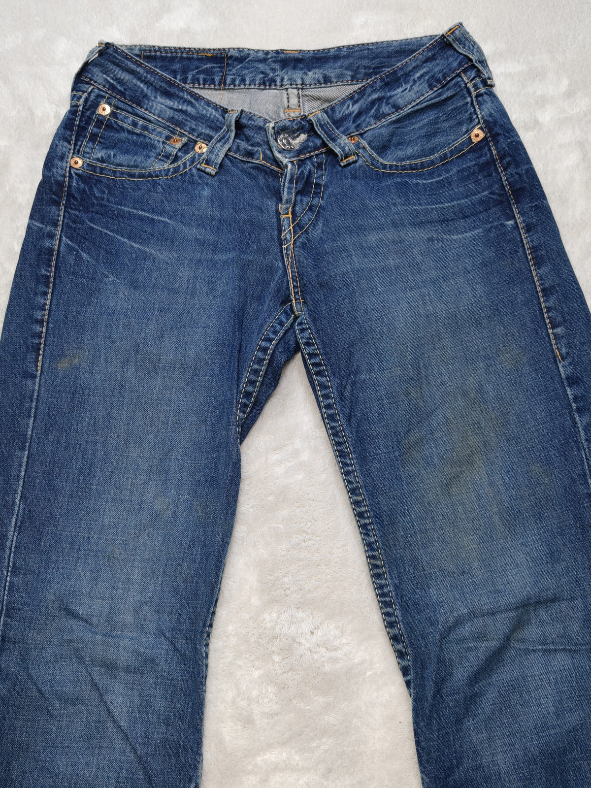 Women Levi’s 927 Blue Flared W29 L34 (EU 38/M) Vintage 2003 Jeans