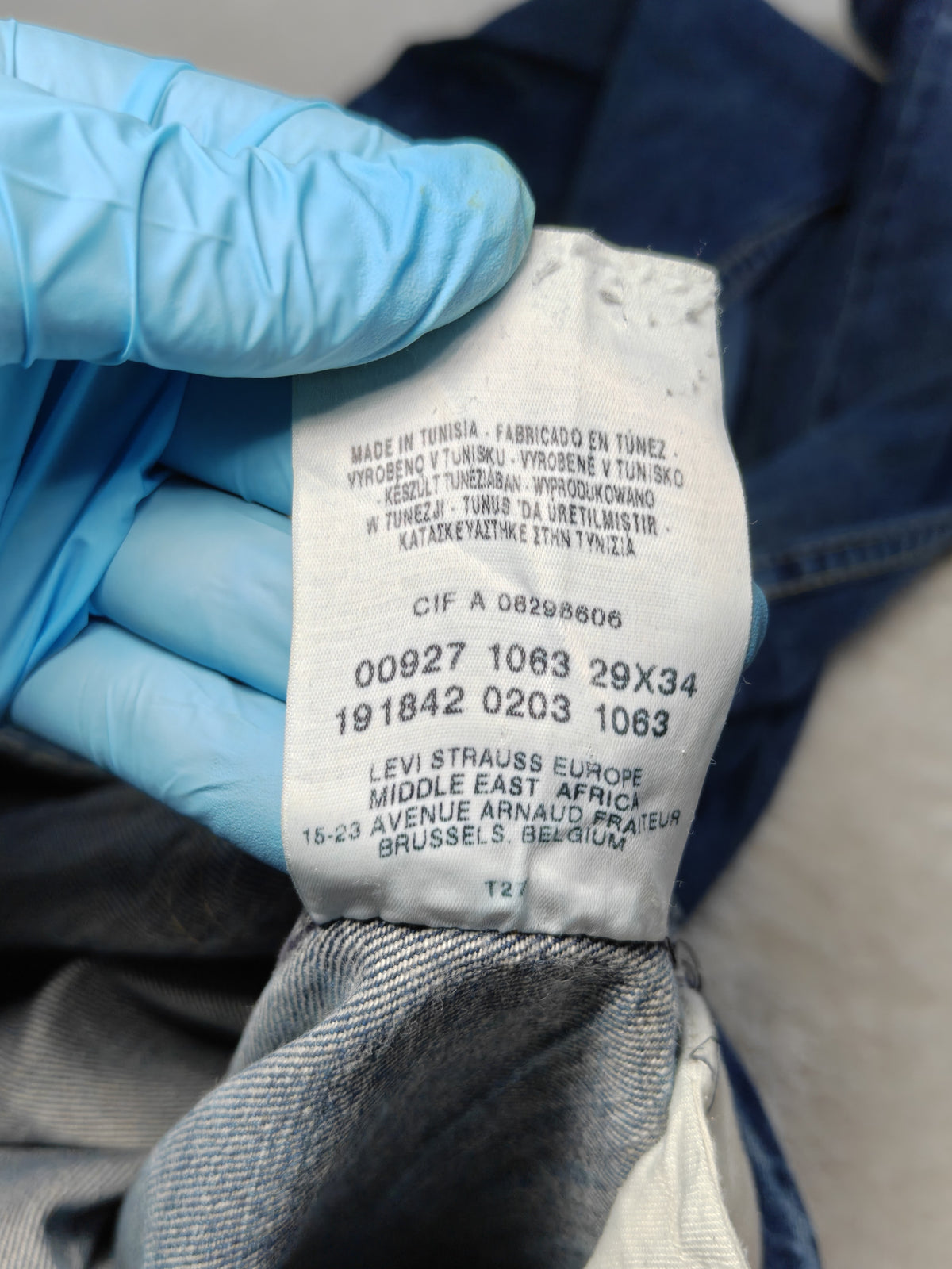 Women Levi’s 927 Blue Flared W29 L34 (EU 38/M) Vintage 2003 Jeans