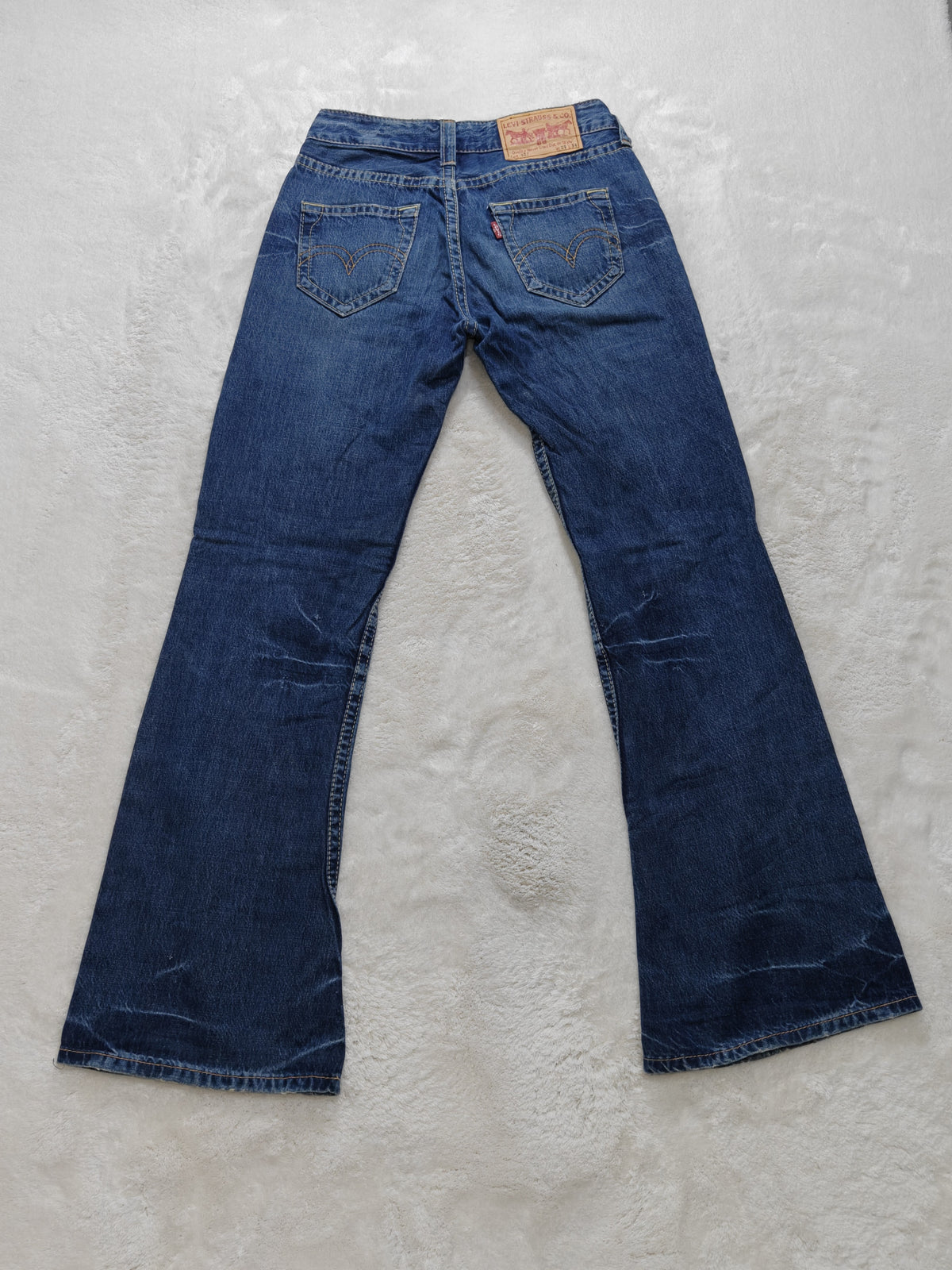 Women Levi’s 927 Blue Flared W29 L34 (EU 38/M) Vintage 2003 Jeans