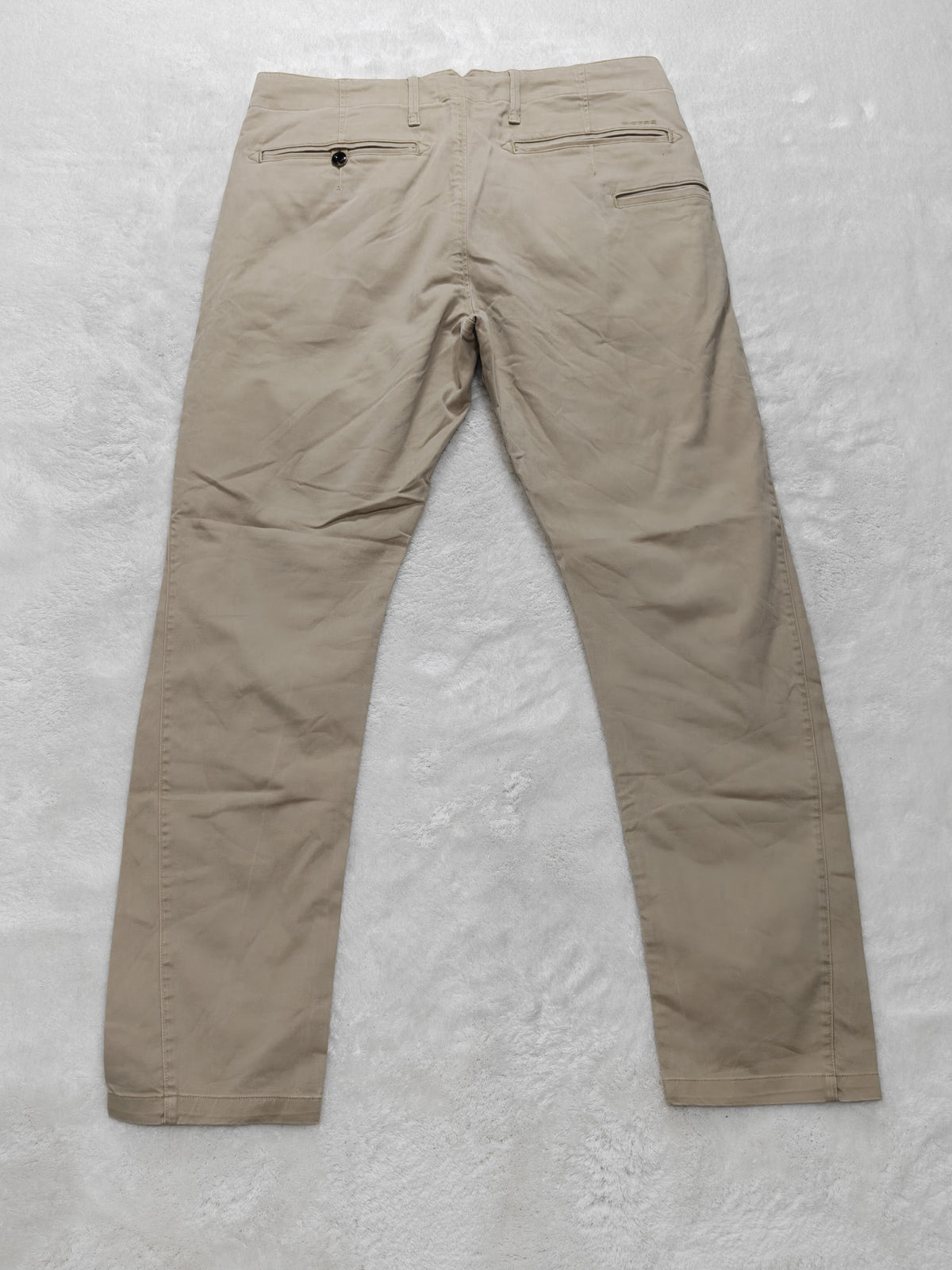 Men G-Star RAW Vetar Slim Chino Beige W34 L32 Pants