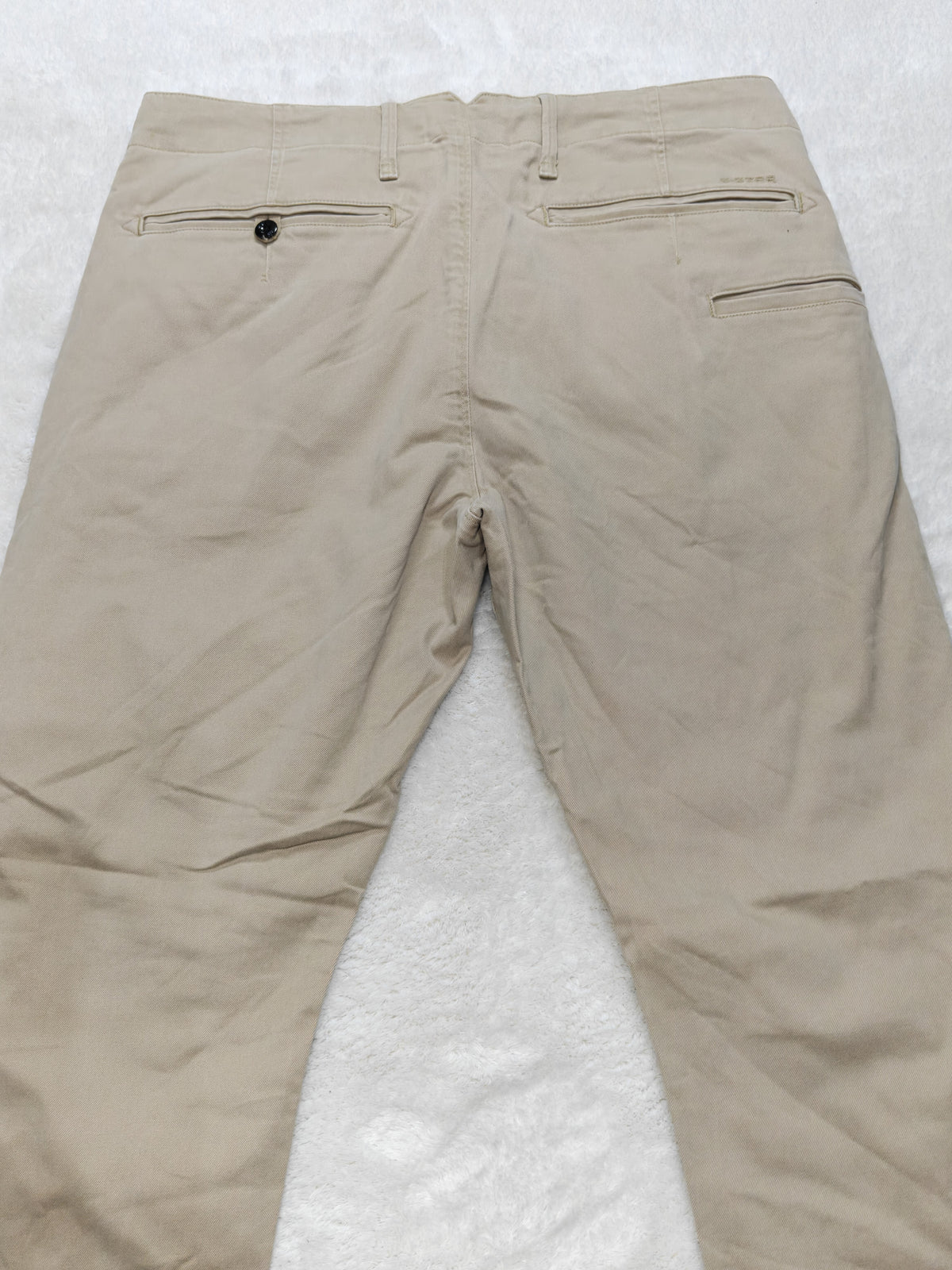 Men G-Star RAW Vetar Slim Chino Beige W34 L32 Pants