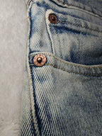 Men Levi’s 510 0638 Faded Blue White Skinny W34 L34 Jeans