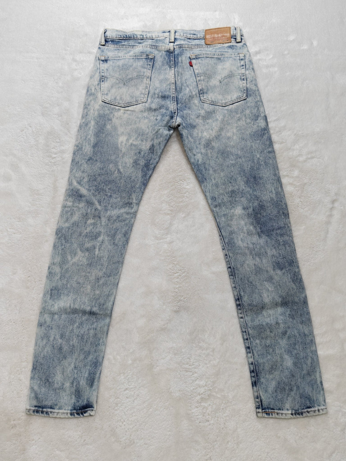 Men Levi’s 510 0638 Faded Blue White Skinny W34 L34 Jeans