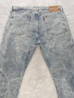 Men Levi’s 510 0638 Faded Blue White Skinny W34 L34 Jeans