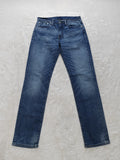 Men Levi’s 511 Blue Slim W32 L34 Jeans