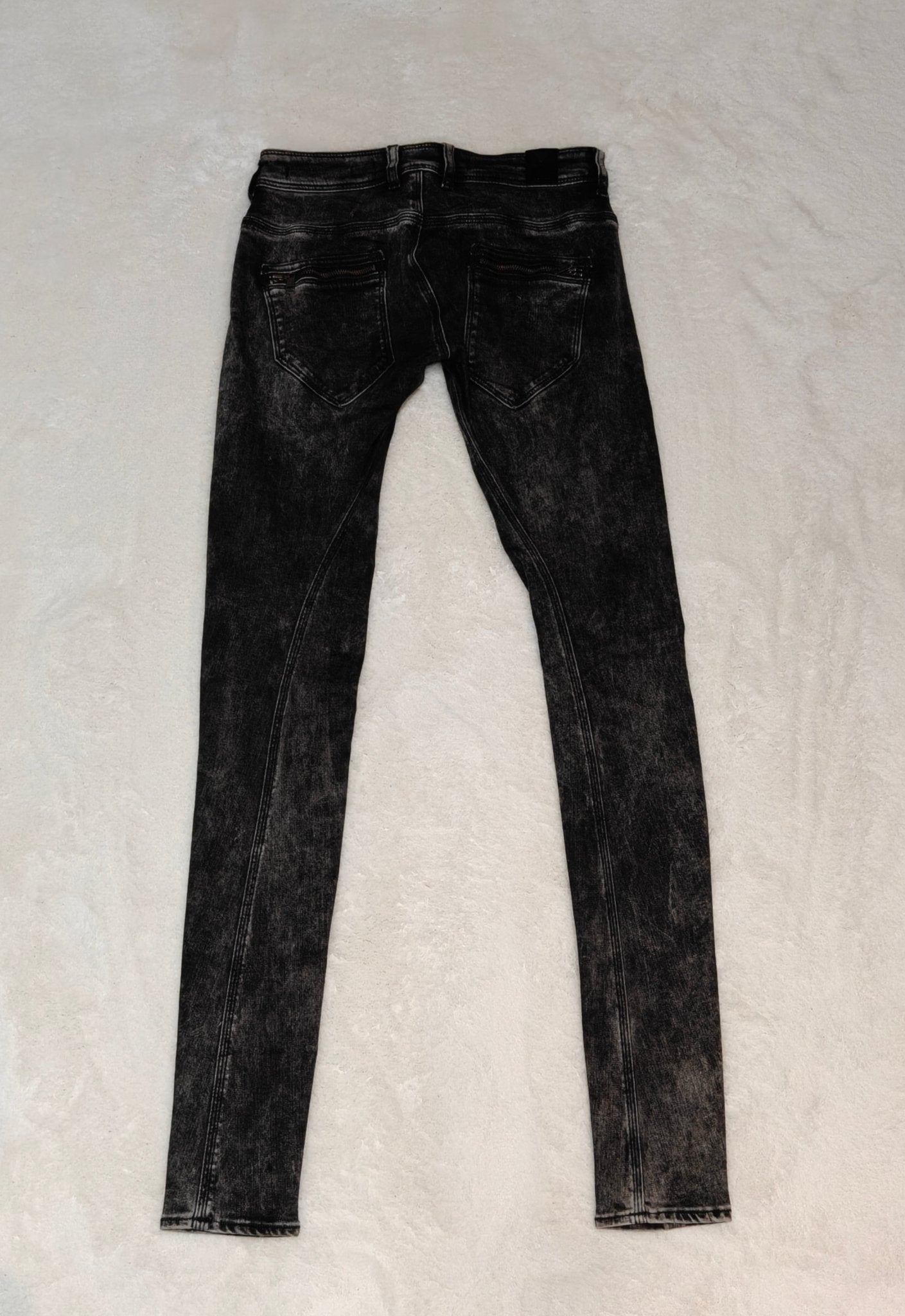 Women GUESS Rocket Black Faded Skinny W24 EU 34 XS Jeans