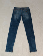 Women GUESS Beverly Blue Denim Skinny W24 EU 34 XS Jeans