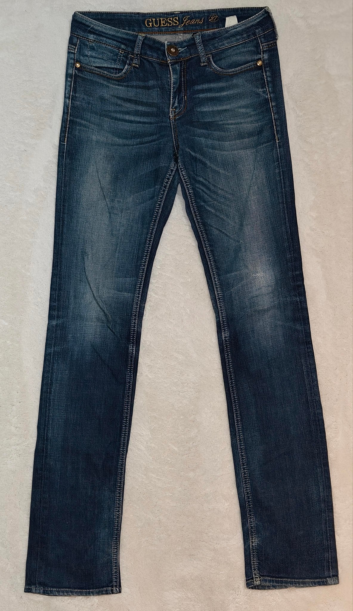 Women Guess Nicole Blue Slim W27 L33 (EU 36/S) Jeans