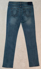 Women True Religion Cora Light Blue Straight W27 L30 (EU 36/S) Jeans