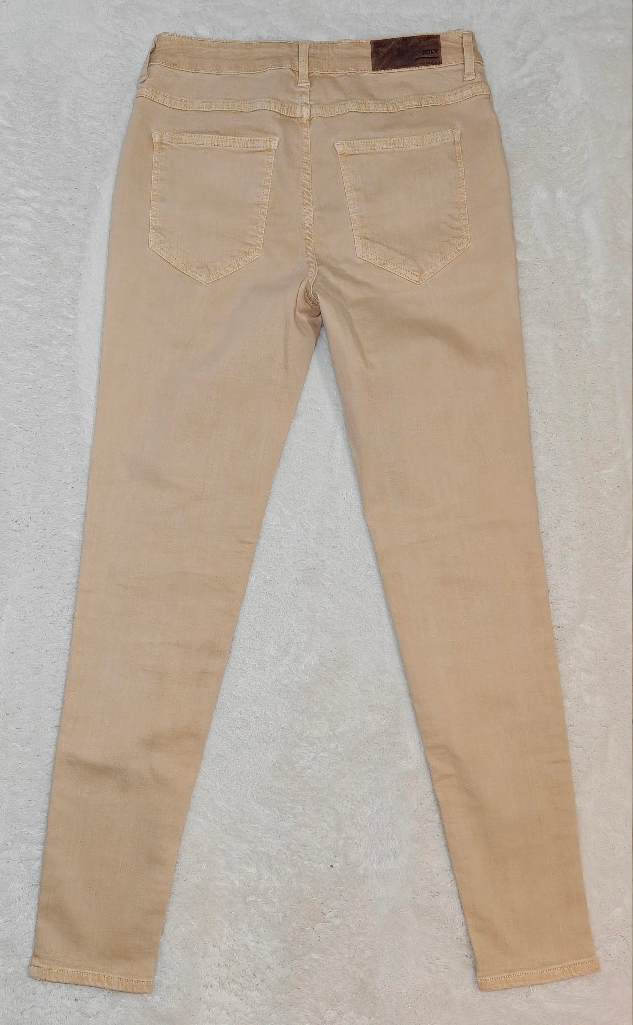 Women American Vintage R53Q/JIM203 Beige Skinny W28 L28 EU 38 M Jeans
