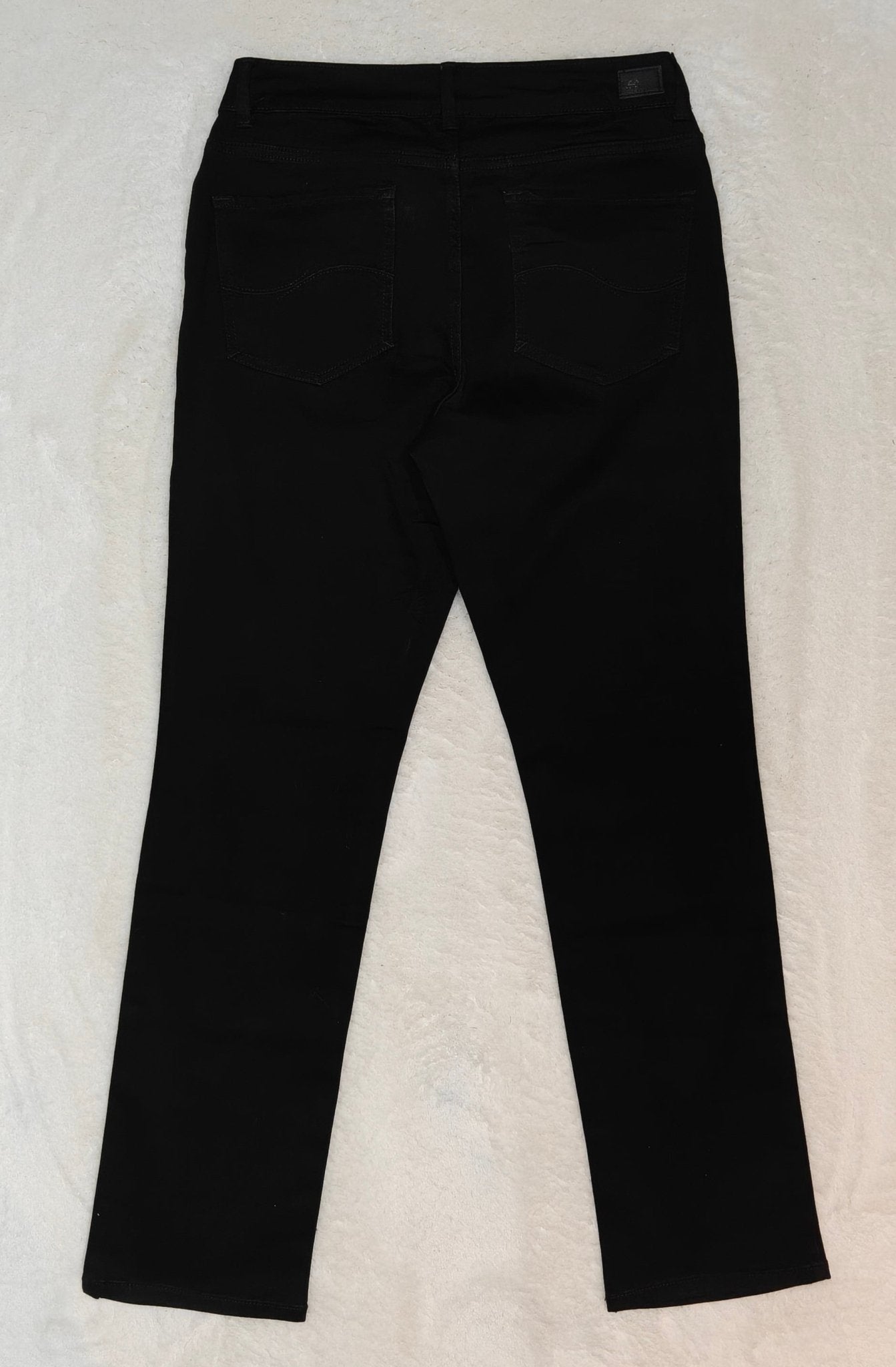 Women Lee Curvy Black Straight W30 L32 (EU 40/M) Jeans