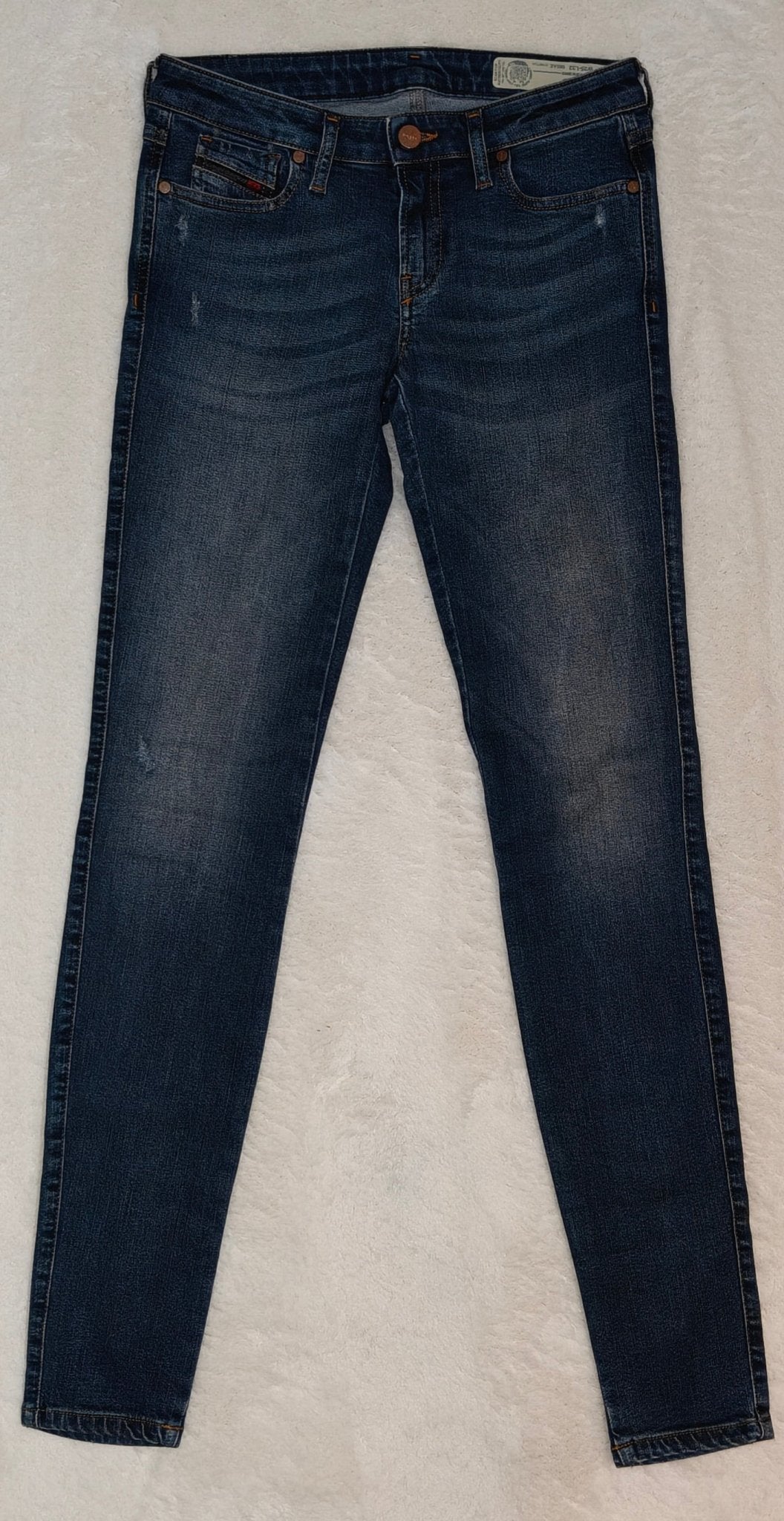 Women Diesel Gracey Stretch Blue Skinny W25 L32 (EU 34/XS) Jeans