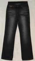 Women Wrangler Kate Black Washed Flared W26 L32 (EU 36/S) Jeans