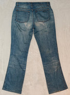 Women Roberto Cavalli Light Blue Flared W28 L30 (EU 38/M) Jeans