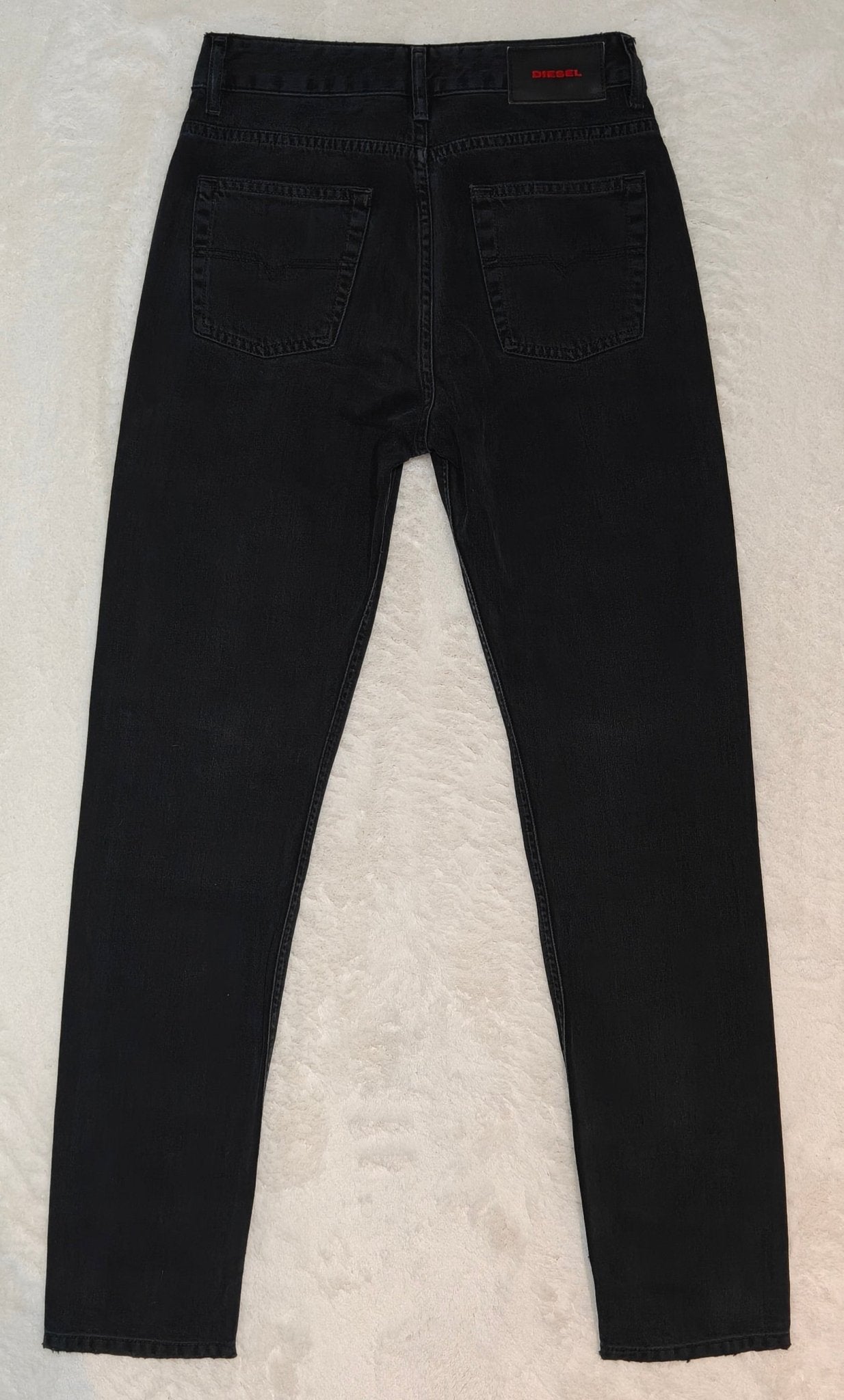 Women Diesel Neekhol Black Faded Straight W25 L32 (EU 34/XS) Jeans