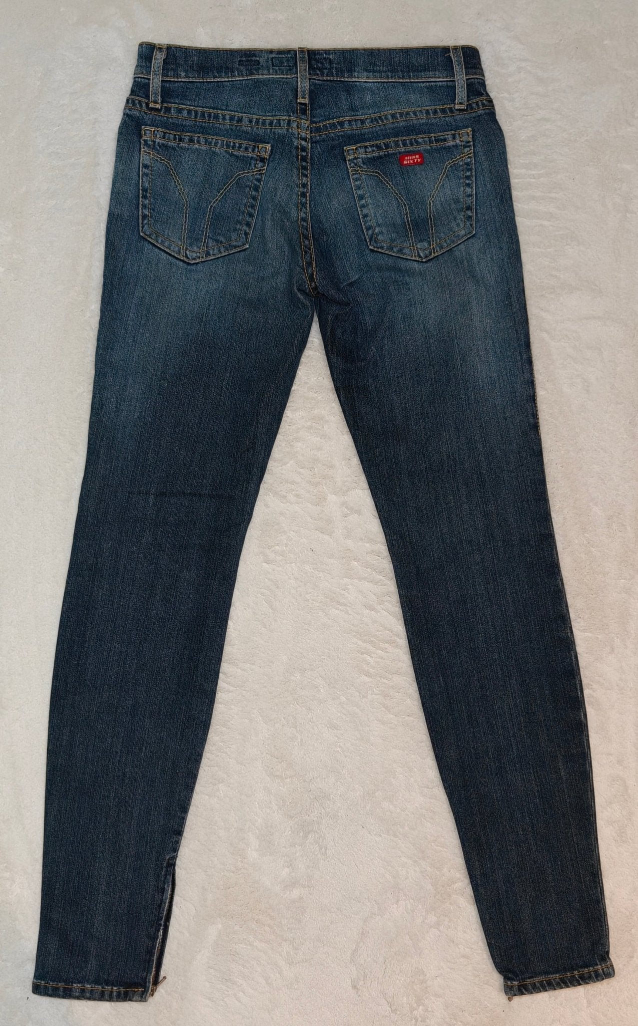 Women Miss Sixty J Lot Blue Skinny W28 L32 (EU 38/M) Jeans