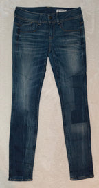 Women G - Star RAW Lynn Dark Blue Mid Skinny W28 L30 (EU 38/M) Jeans