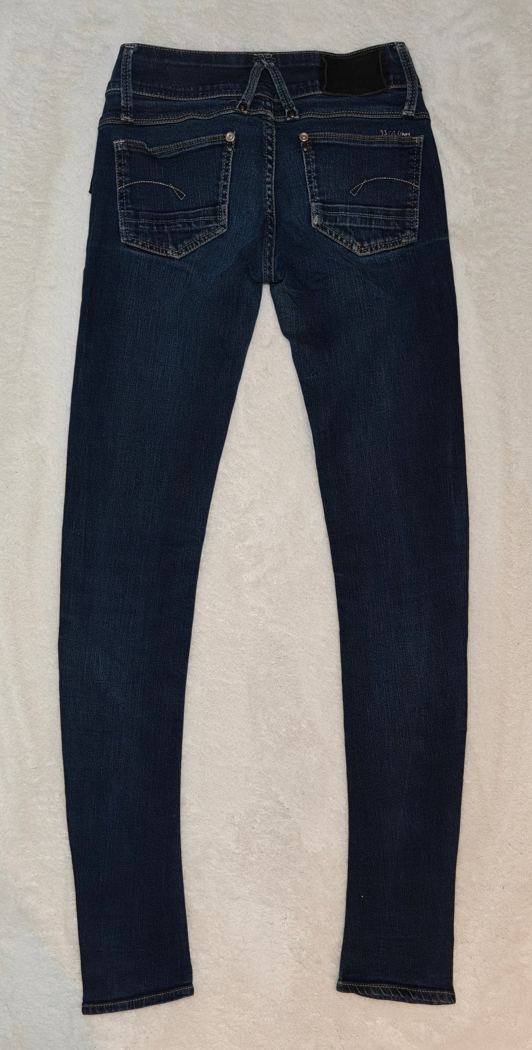 Women G - Star RAW Lynn Dark Blue Skinny W26 L32 (EU 36/S) Jeans