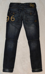 Women G - Star RAW Elwood Heritage Dark Blue Slim W26 L32 (EU 36/S) Jeans