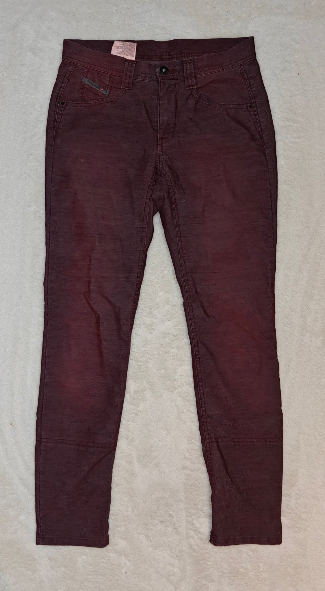 Diesel Letzy - a Jeans Bordeaux Slim W27 L28 (EU 36/S)