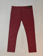 Men’s Dickies Jeans Burgundy Slim Skinny W38 L32