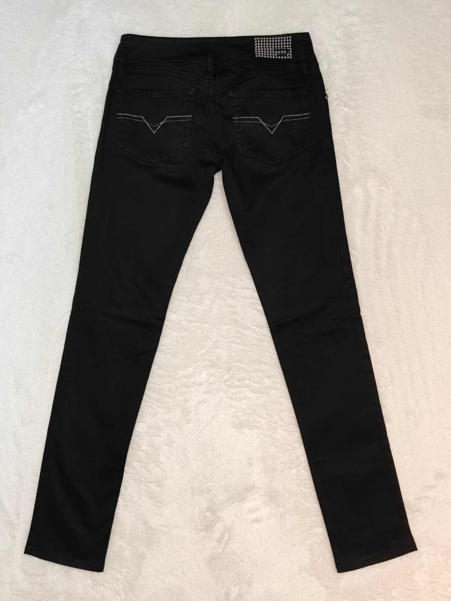 Women Diesel Matic Black Skinny W27 L32 (EU 36/S) Jeans