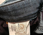 Men Diesel Safado Blue Wash 008AA Regular Slim Carrot W32 L30 Jeans