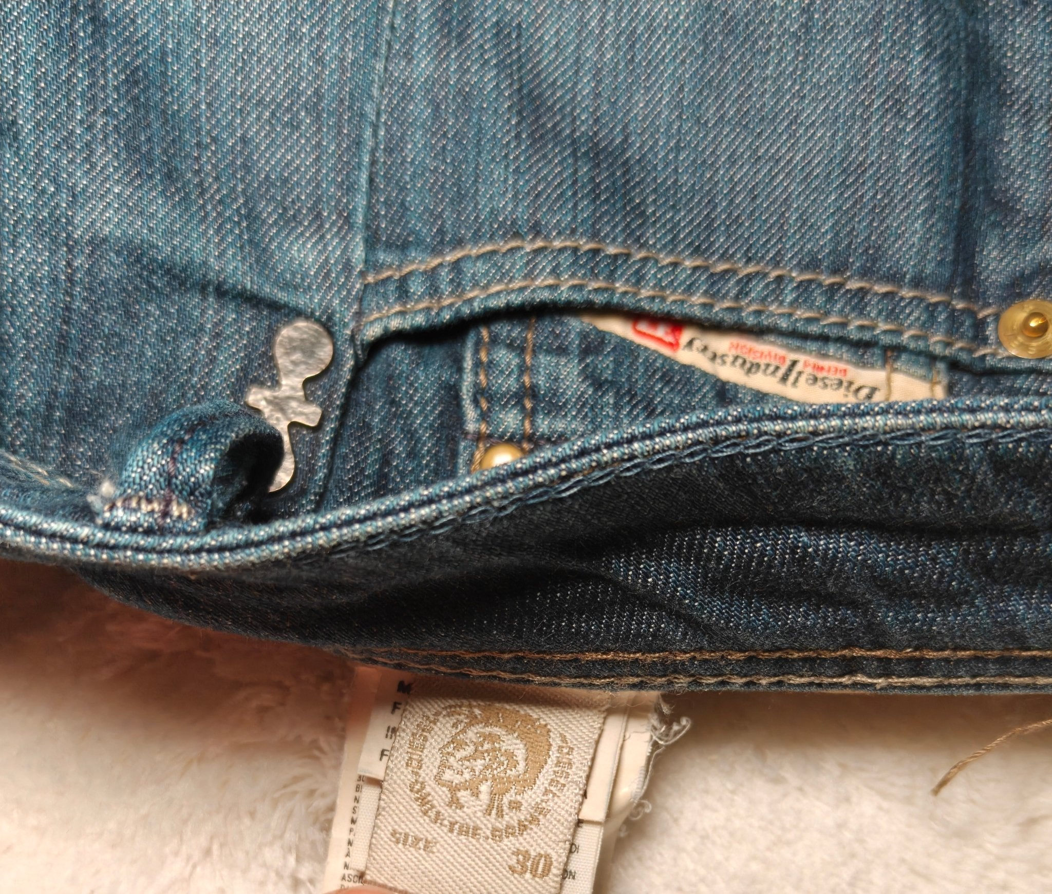 Women Diesel Blizz Blue Slim W30 L29 EU 40 Jeans