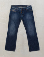 Men Diesel Zatiny Blue Bootcut W33 L30 Jeans