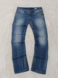 Women G - Star Lynn Blue Straight W28 L34 (EU 38/M) Jeans