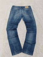 Women G - Star Lynn Blue Straight W28 L34 (EU 38/M) Jeans