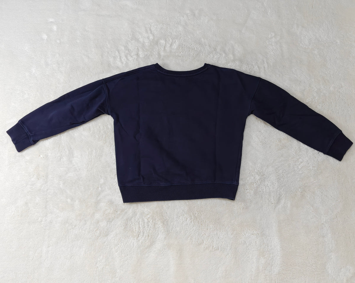 Girls Kenzo Tiger Logo Dark Blue Sweatshirt 16 Years