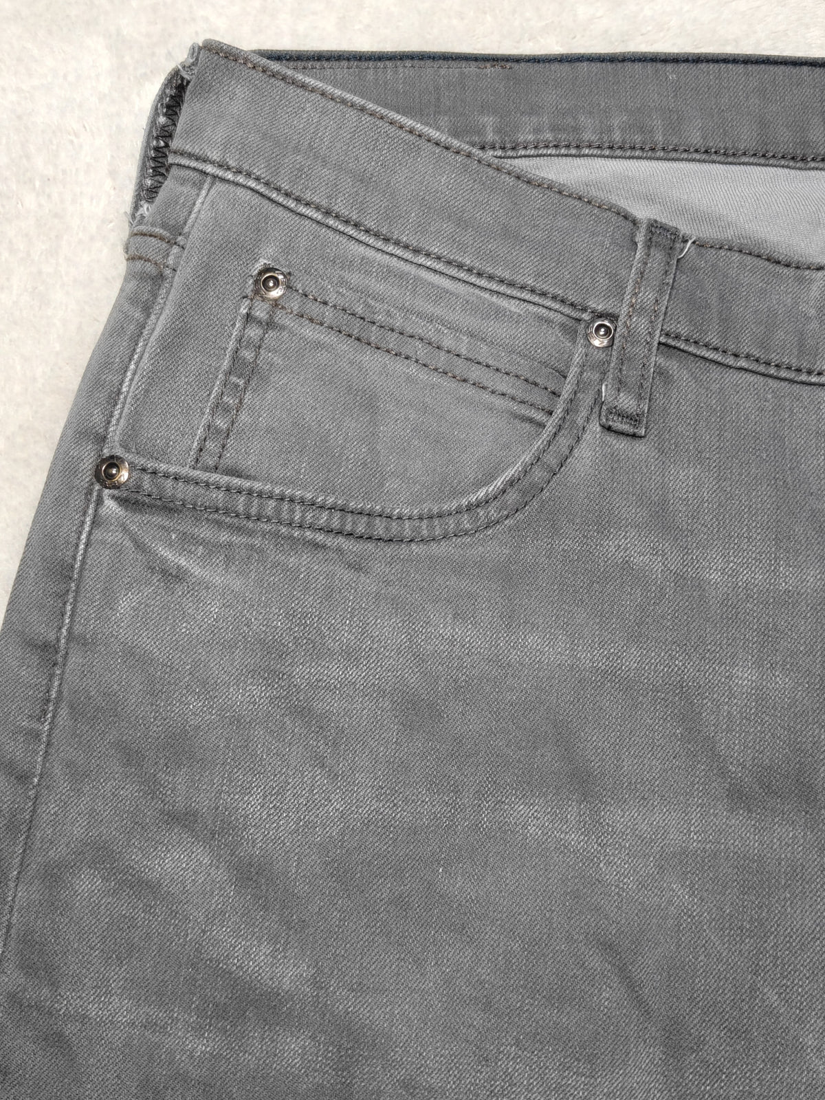 Men Lee Daren Grey Regular Straight W32 L32 Jeans