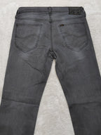 Men Lee Daren Grey Regular Straight W32 L32 Jeans