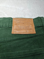 Men Levi’s 511 Green Slim W34 L30 Jeans