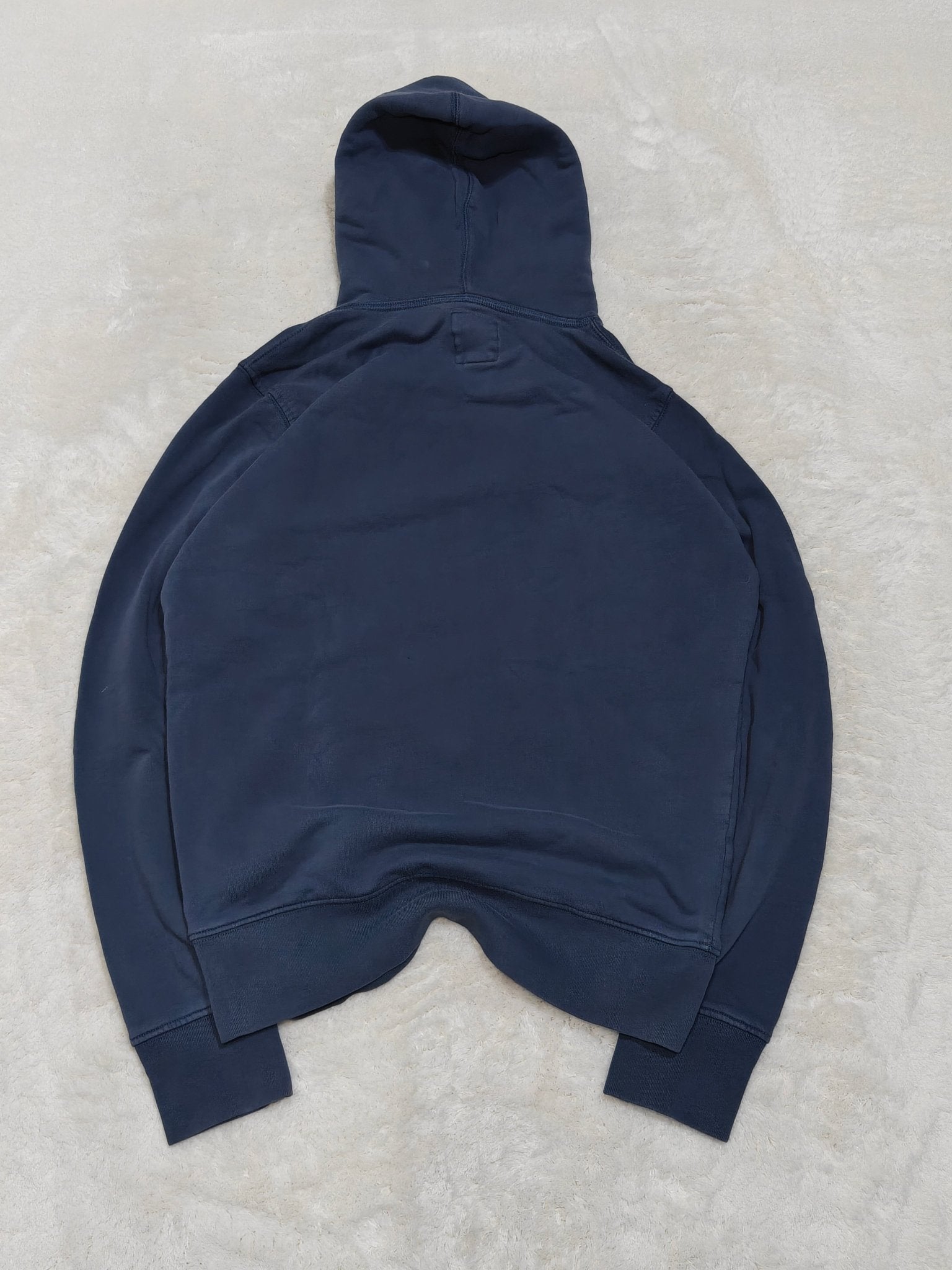 Men Diesel Blue Hoodie with Front Print (L)