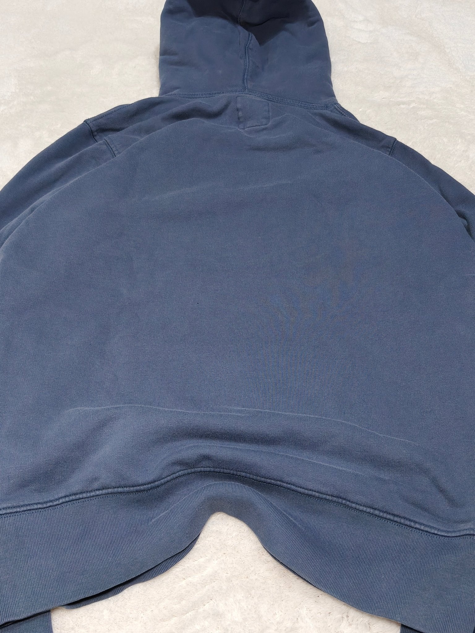Men Diesel Blue Hoodie with Front Print (L)