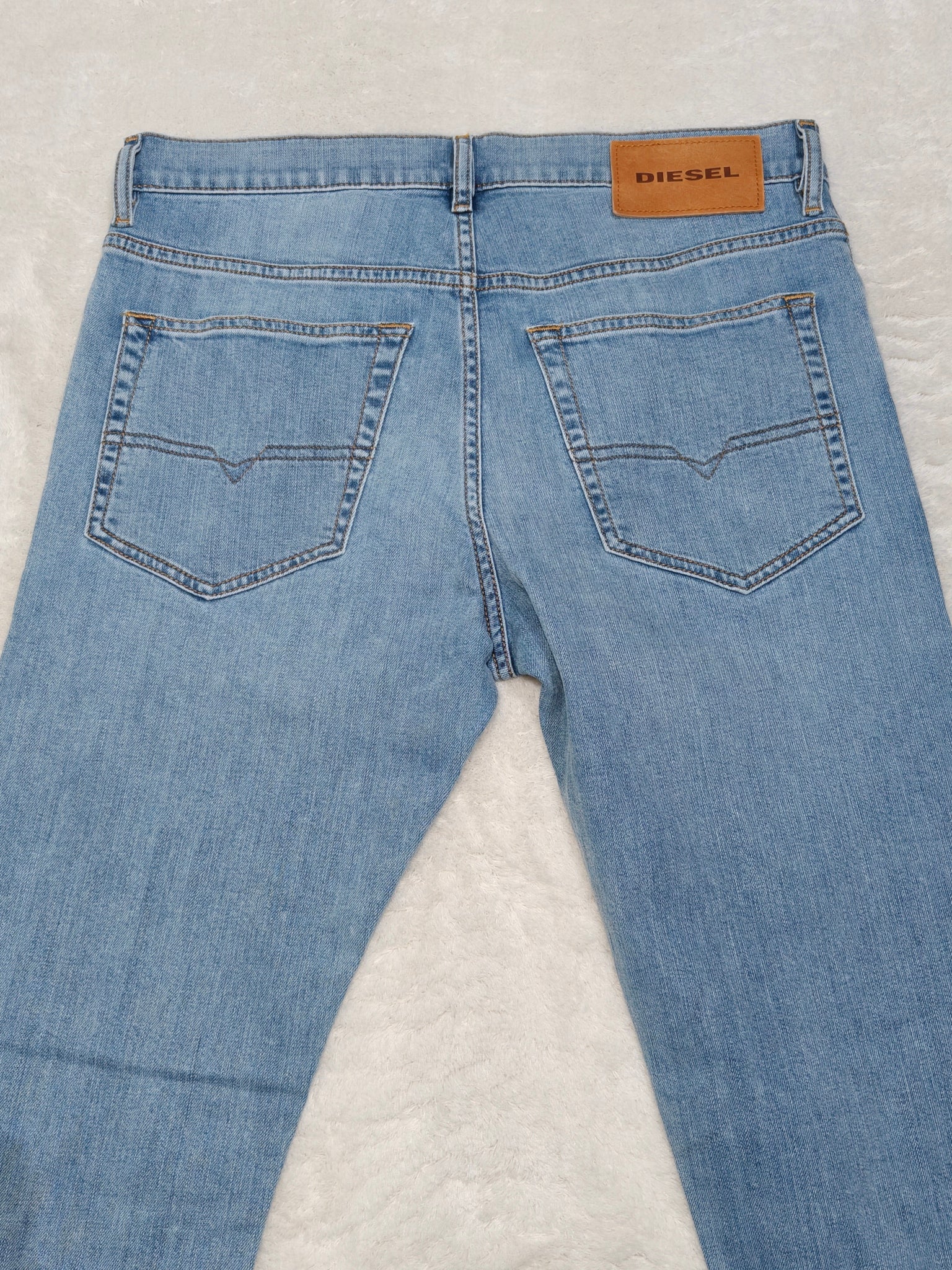 Men Diesel D - Luster Blue Wash 009NX Slim W29 L30 Jeans