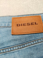 Men Diesel D - Luster Blue Wash 009NX Slim W29 L30 Jeans