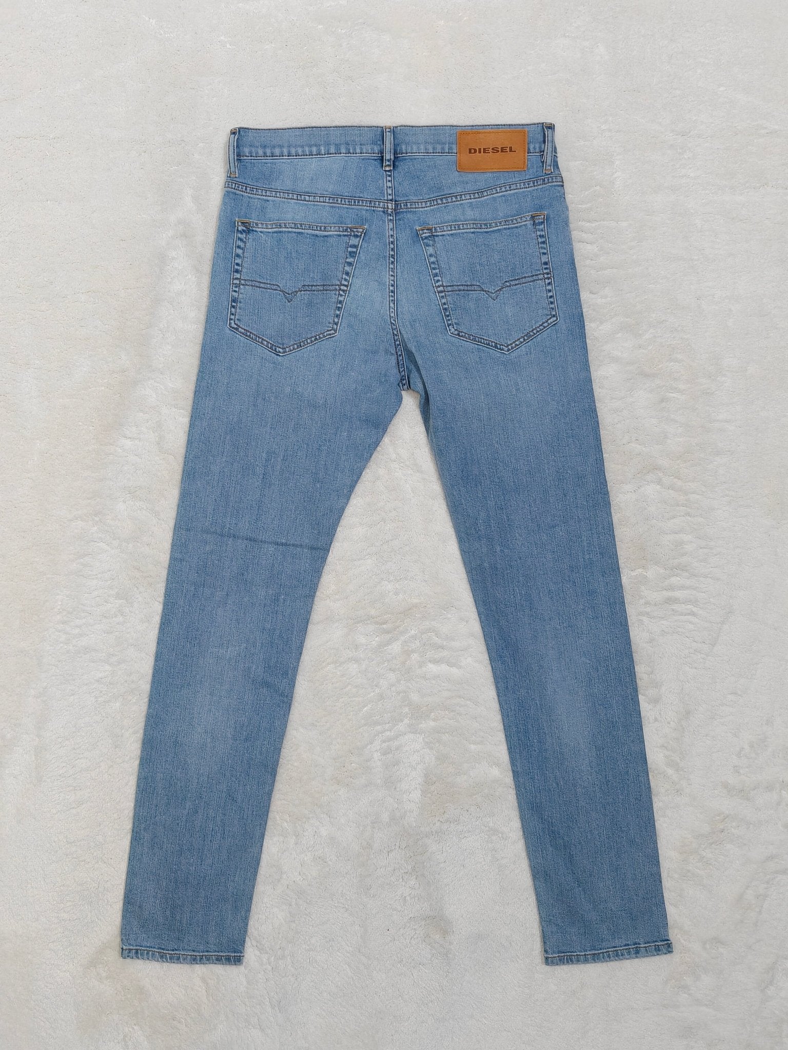 Men Diesel D - Luster Blue Wash 009NX Slim W29 L30 Jeans